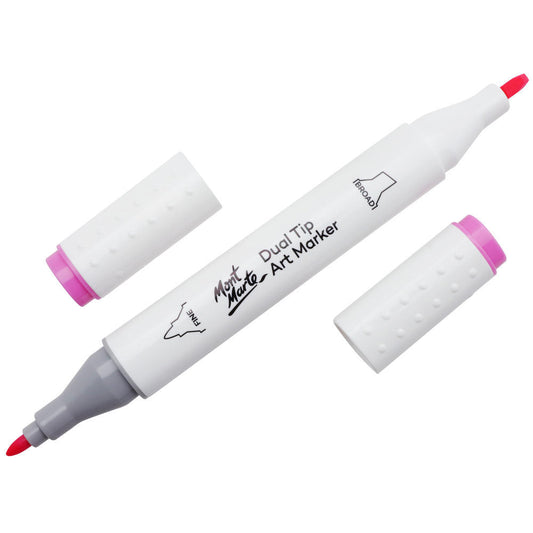 MONT MARTE Dual Tip Alcohol Art Marker - Fuchsia