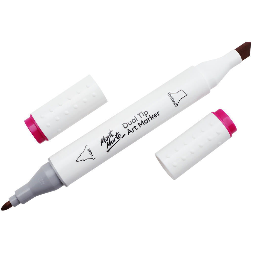 MONT MARTE Dual Tip Alcohol Art Marker - Plum
