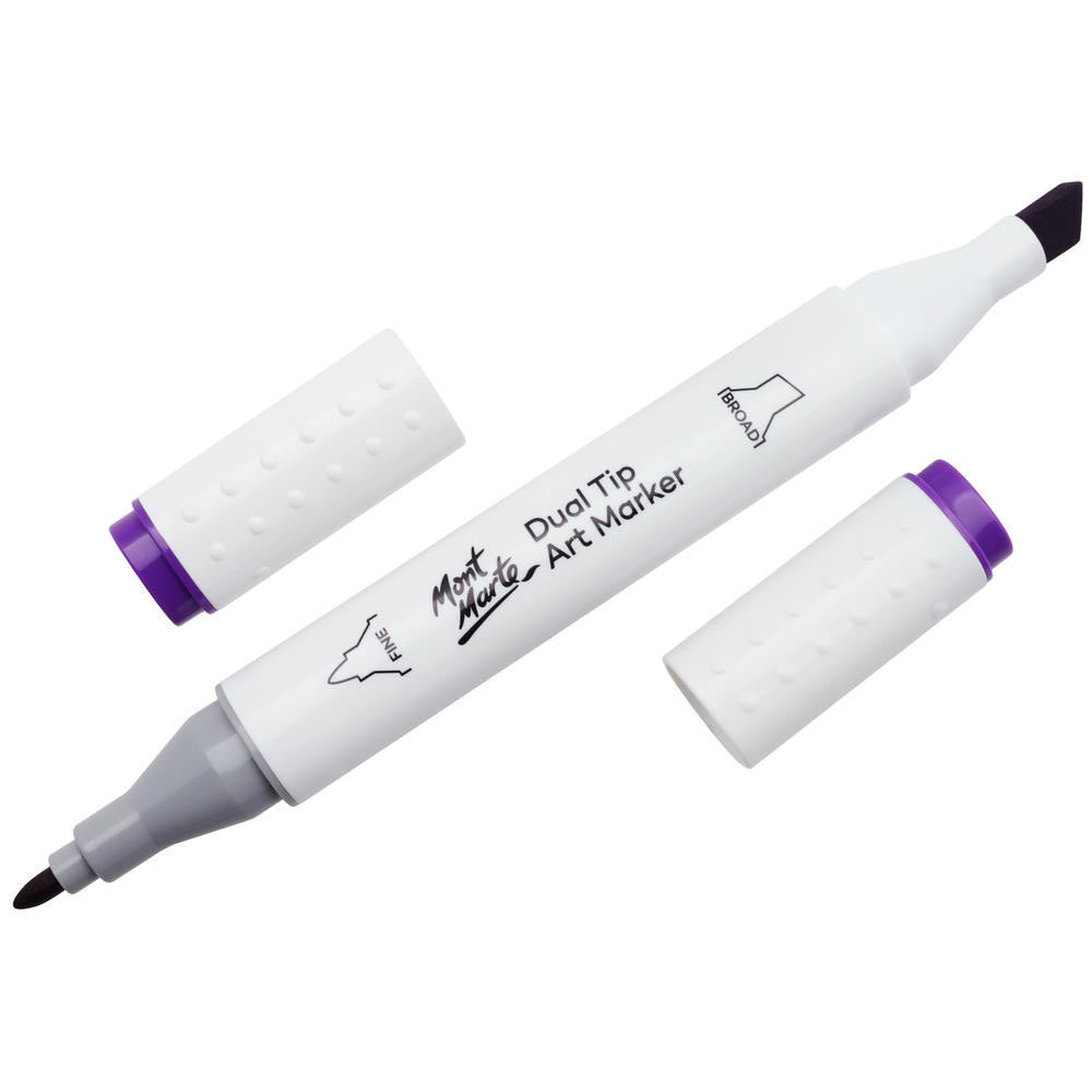 MONT MARTE Dual Tip Alcohol Art Marker - Violet