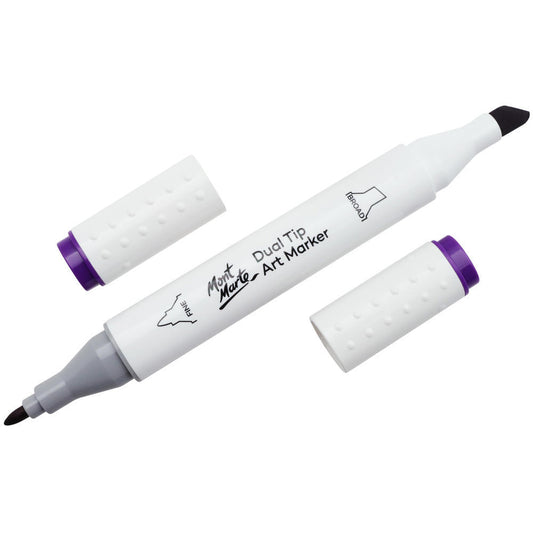 MONT MARTE Dual Tip Alcohol Art Marker - Purple