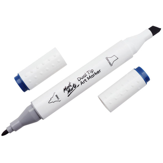 MONT MARTE Dual Tip Alcohol Art Marker - Prussian Blue