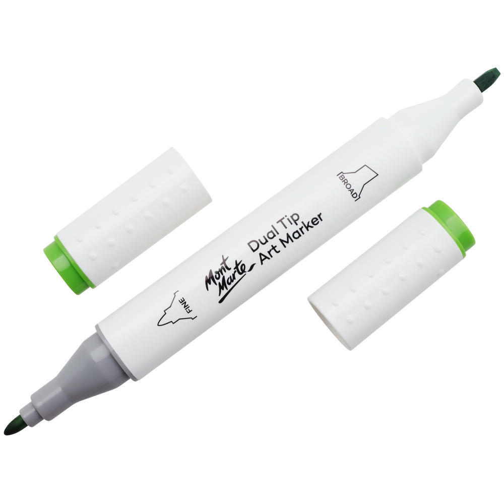 MONT MARTE Dual Tip Alcohol Art Marker - Kelly Green
