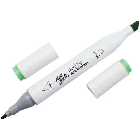 MONT MARTE Dual Tip Alcohol Art Marker - Pear Green