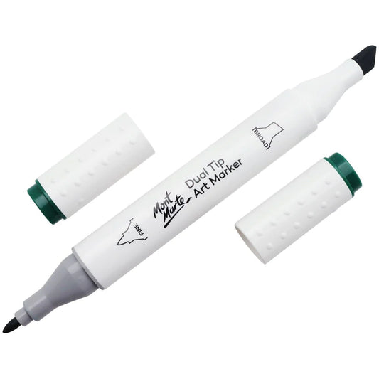 MONT MARTE Dual Tip Alcohol Art Marker - Forest Green
