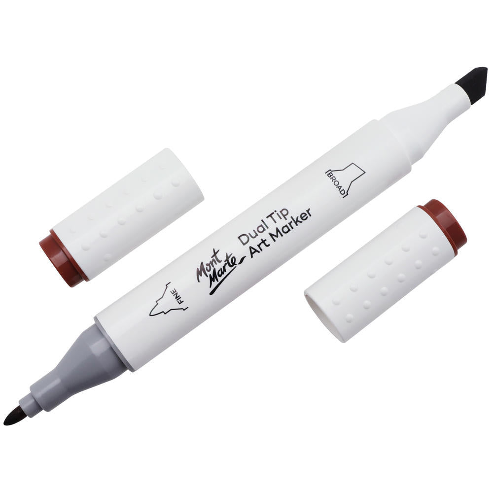MONT MARTE Dual Tip Alcohol Art Marker - Chestnut