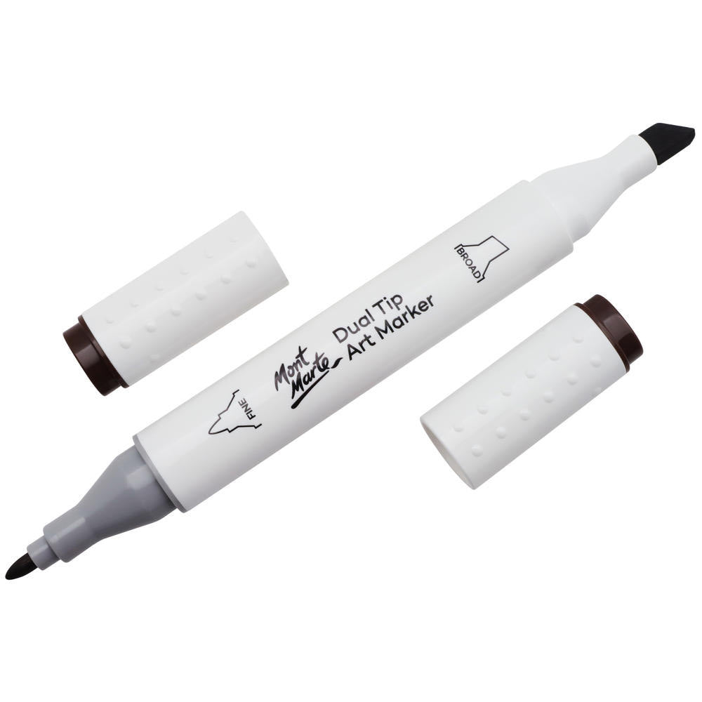 MONT MARTE Dual Tip Alcohol Art Marker - Tan