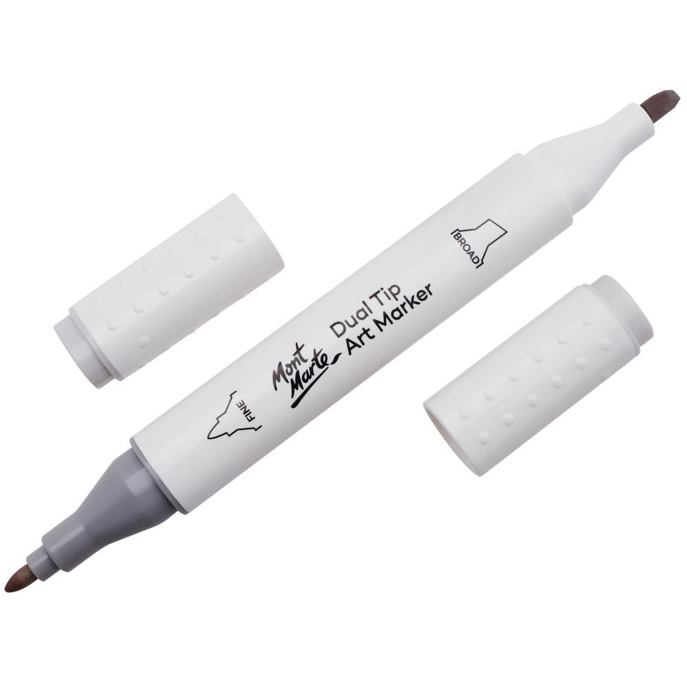 MONT MARTE Dual Tip Alcohol Art Marker - Cocoa