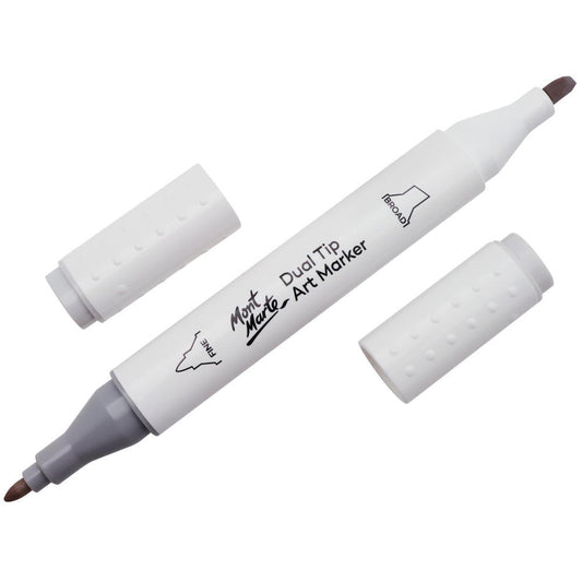 MONT MARTE Dual Tip Alcohol Art Marker - Ecru