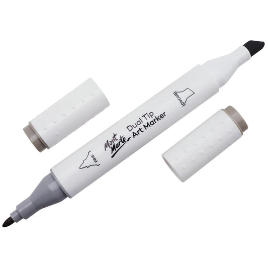 MONT MARTE Dual Tip Alcohol Art Marker - Taupe