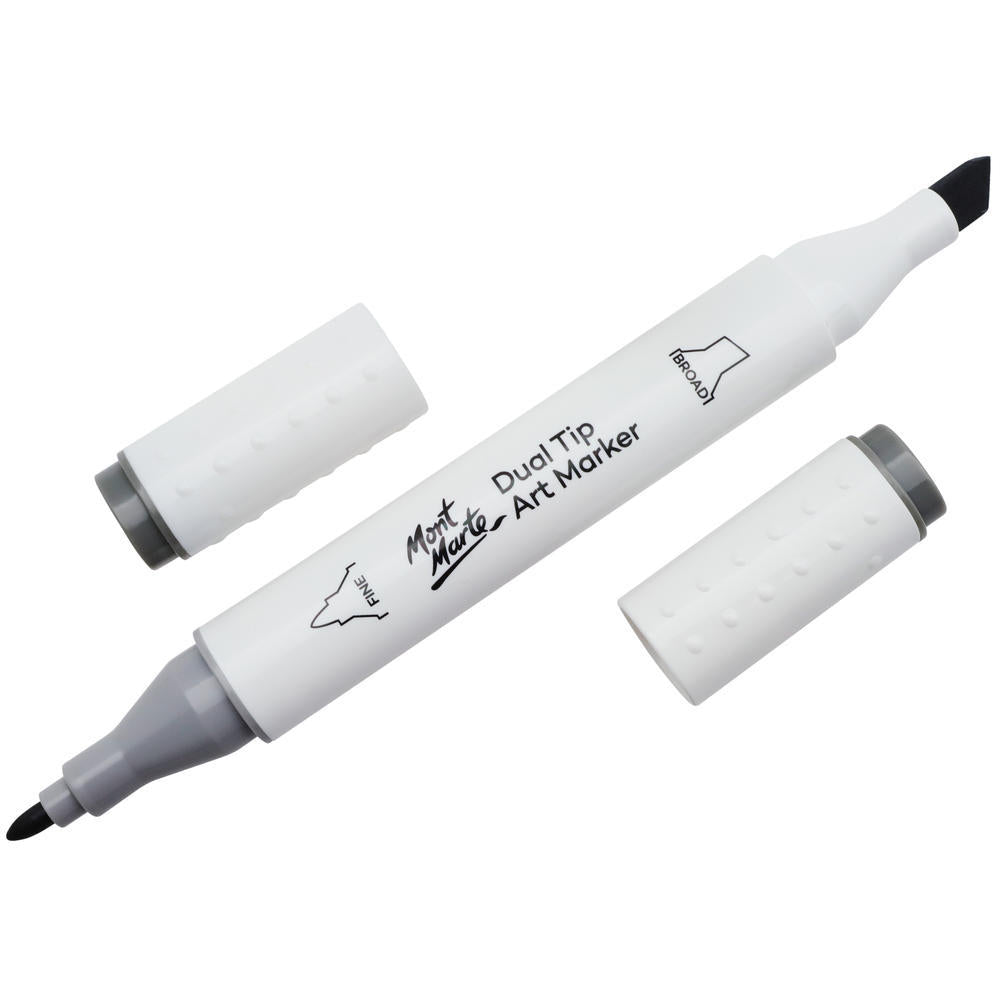 MONT MARTE Dual Tip Alcohol Art Marker - Cool Grey 8