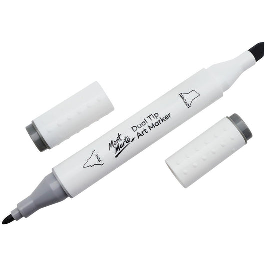 MONT MARTE Dual Tip Alcohol Art Marker - Mid Grey
