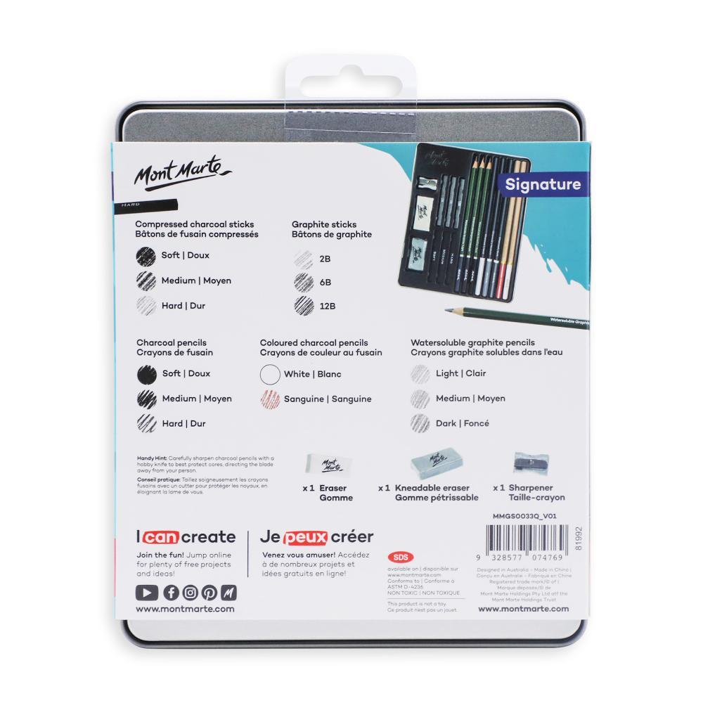 MONT MARTE Sketching Set - 37pc