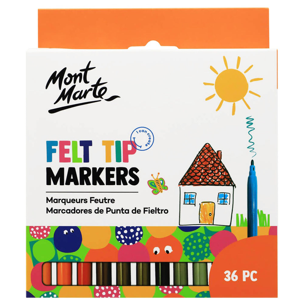 MONT MARTE Kids Jumbo Oil Pastels - 12pcs