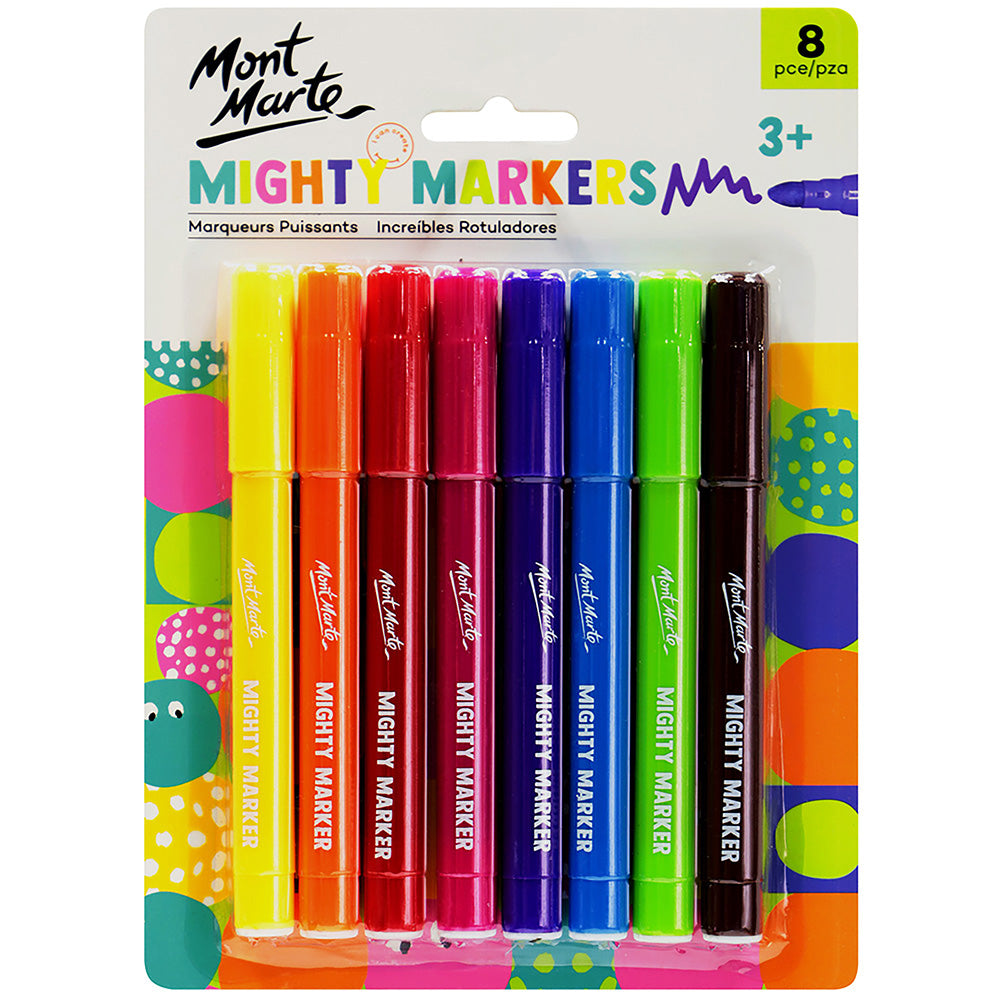 MONT MARTE Kids Glitter Glue - 6pcs