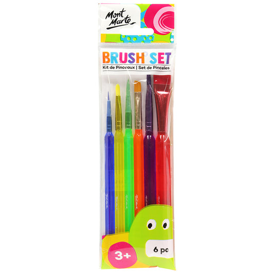 MONT MARTE Tri-Grip Brush Set 6pc