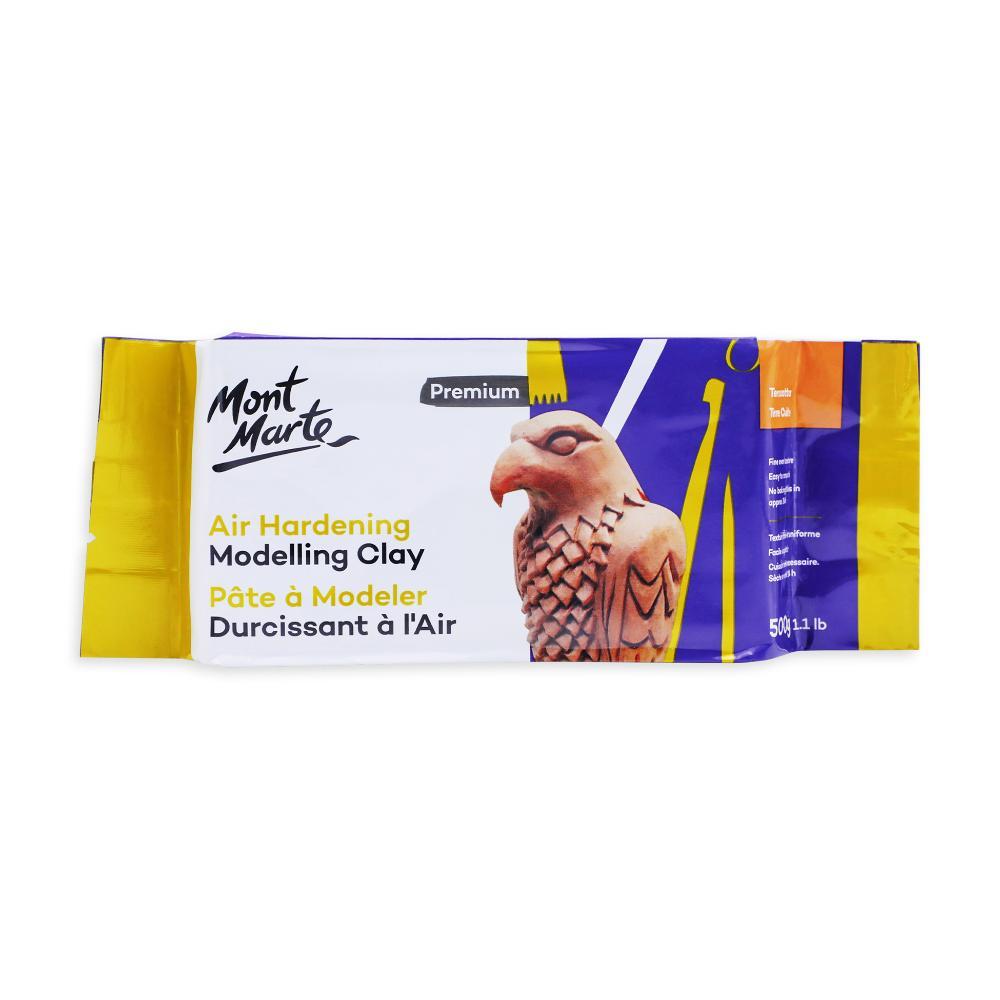 MONT MARTE Air Hardening Modelling Clay - 500g - Terra