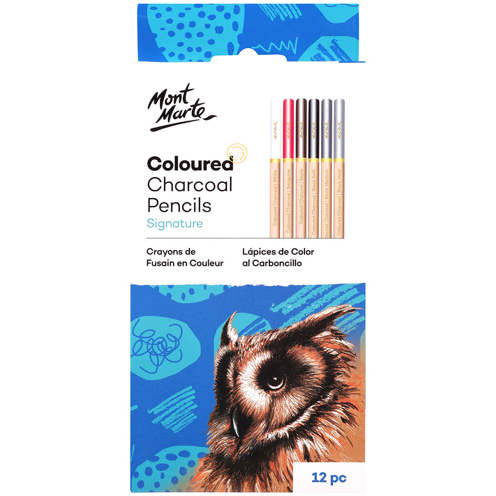 MONT MARTE Colour Marker Fineliner Pens - 12pc