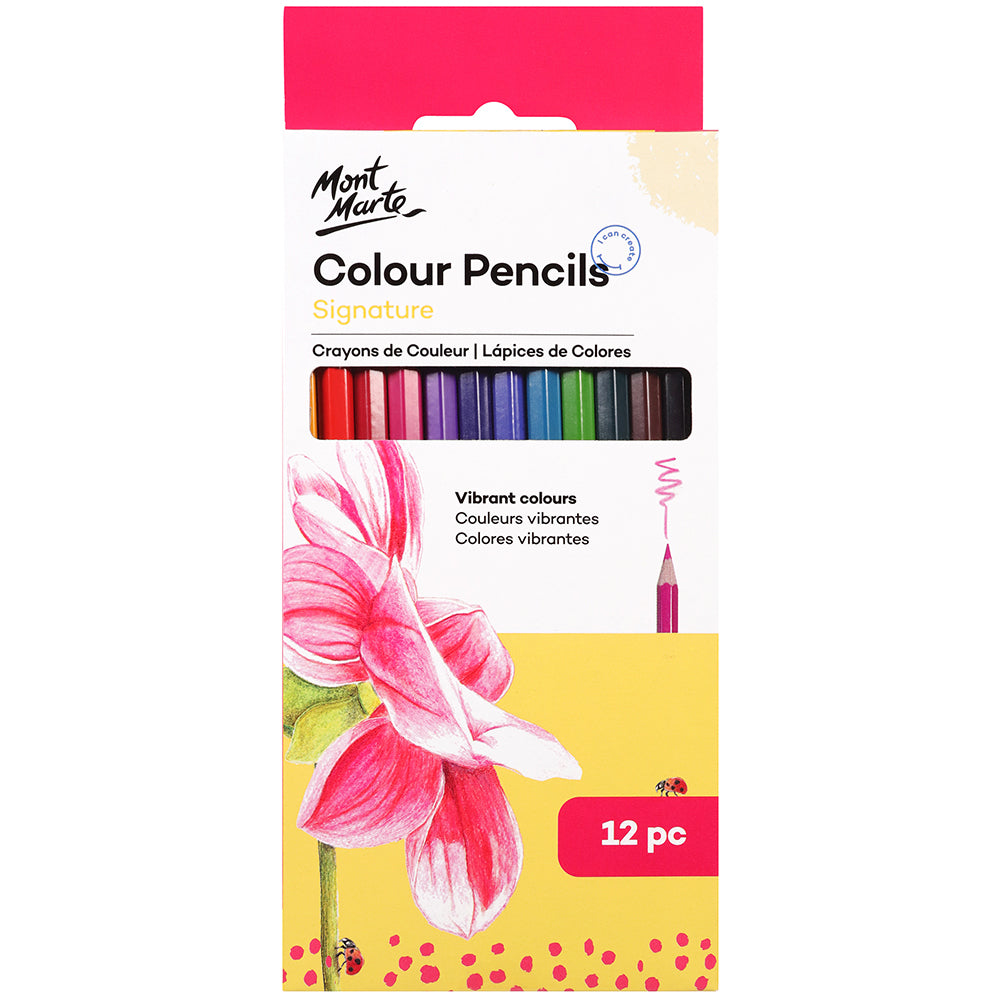 MONT MARTE Jumbo Metallic Pencils - 10pc