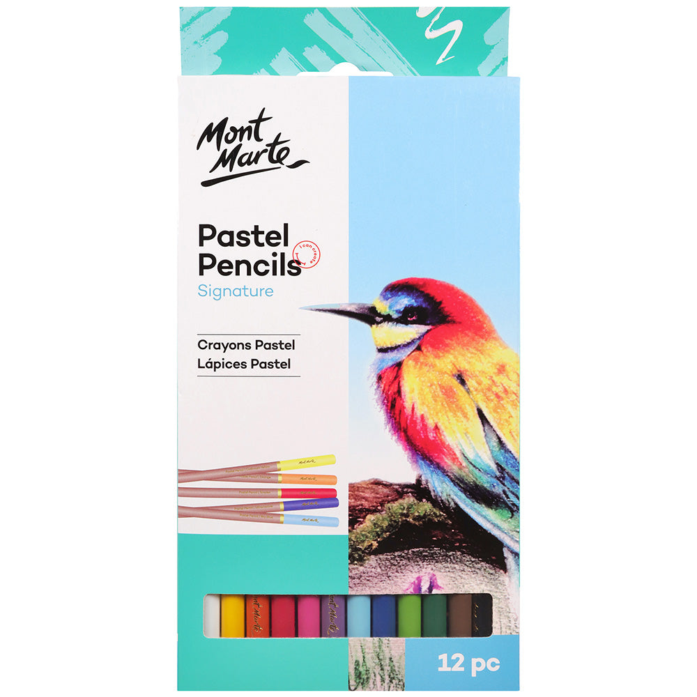 MONT MARTE Jumbo Drawing Pencils - 12pc