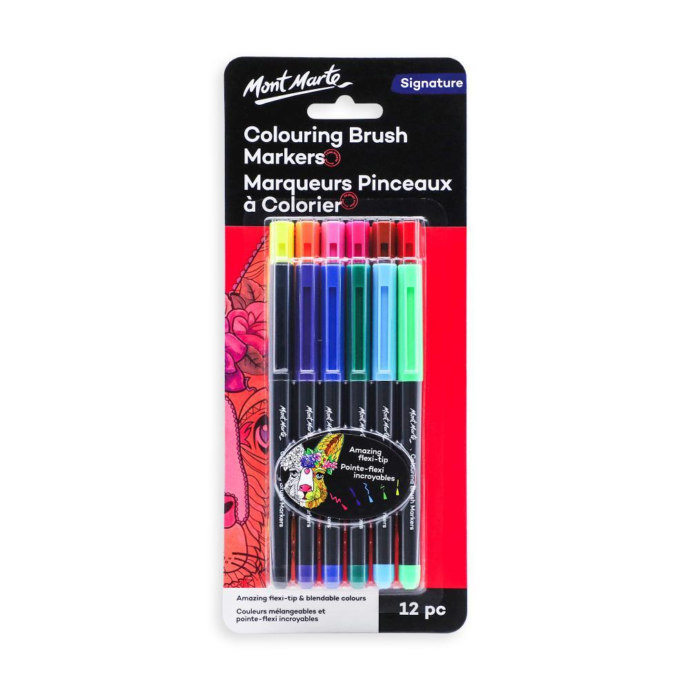 MONT MARTE Watersoluble Graphite Pencils - 6pc