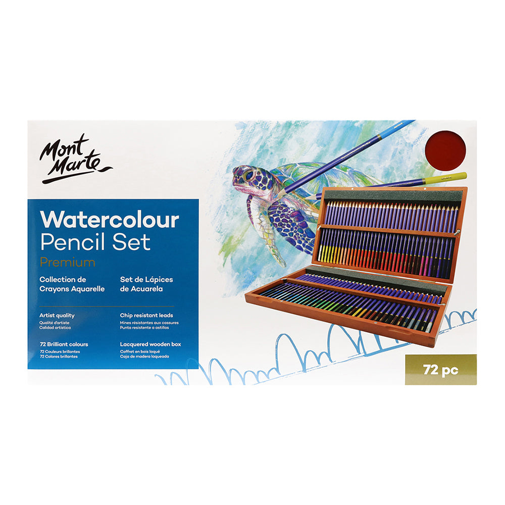 MONT MARTE Graphite Pencil Set - 6pc