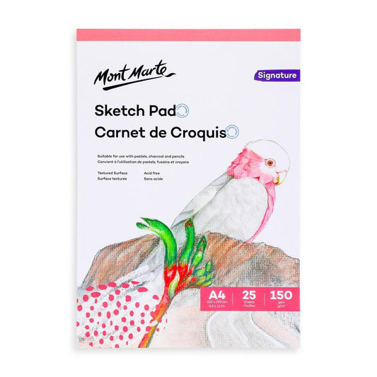 MONT MARTE Sketch Pad 150gsm - 25 Sheets - A4