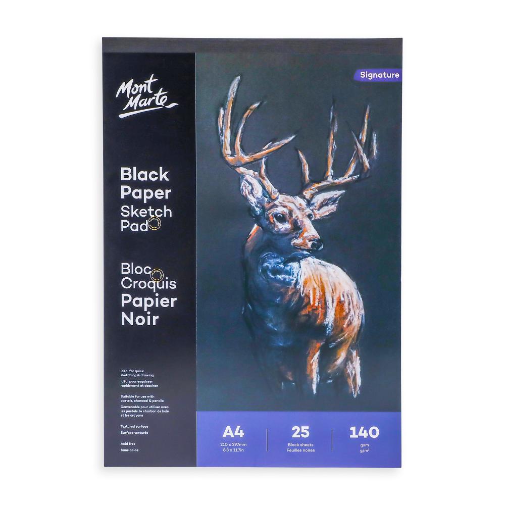 MONT MARTE Bulk Paper Sketch Pad 140g A4 - 25 sheets