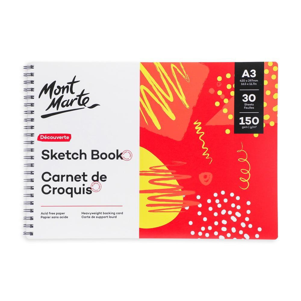 MONT MARTE Discovery Sketch Book 150g A3 - 30 sheets