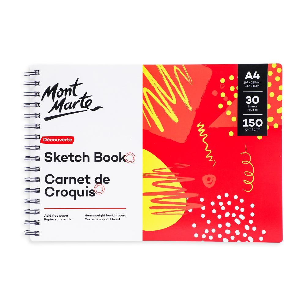 MONT MARTE Sketch Book 150gsm A4 - 30 sheets