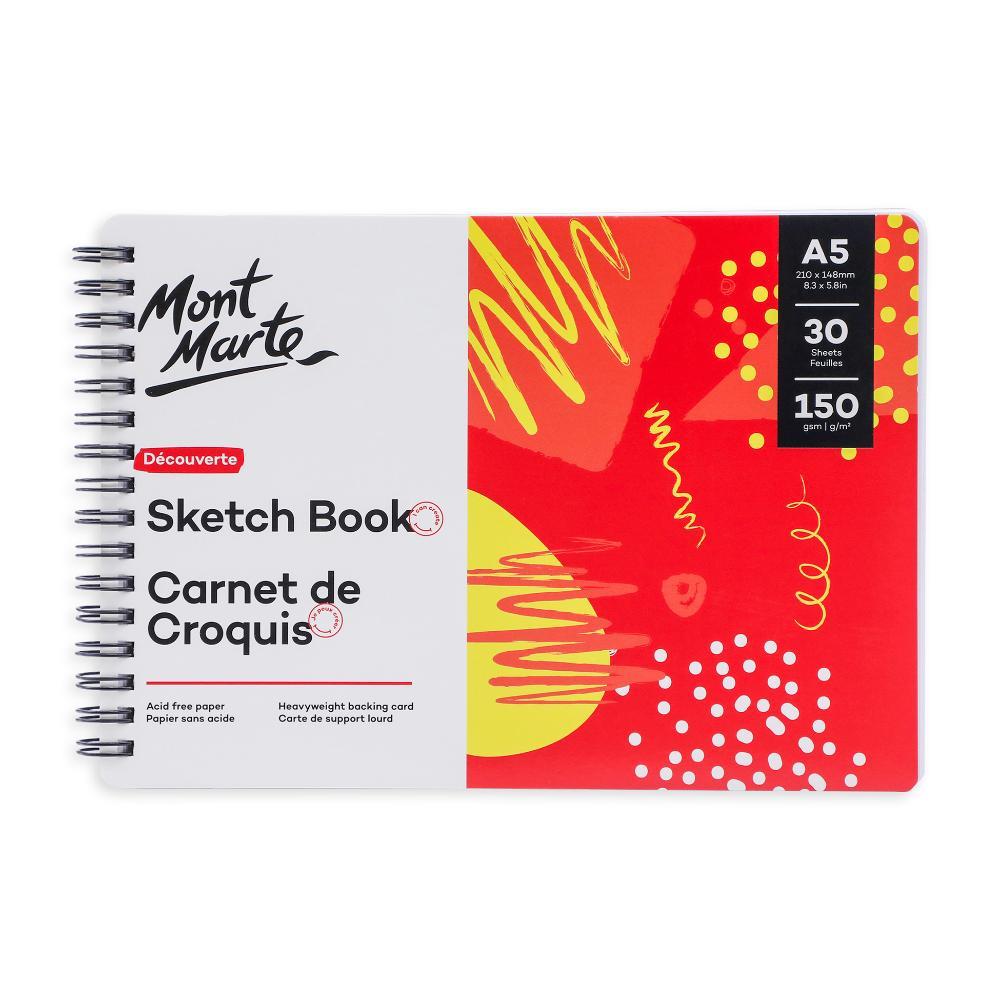 MONT MARTE Discovery Sketch Book 150g A5 - 30pgs
