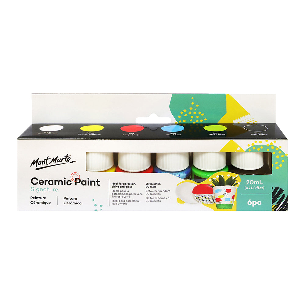 MONT MARTE Ceramic Liquid Paint 6pc x 20ml