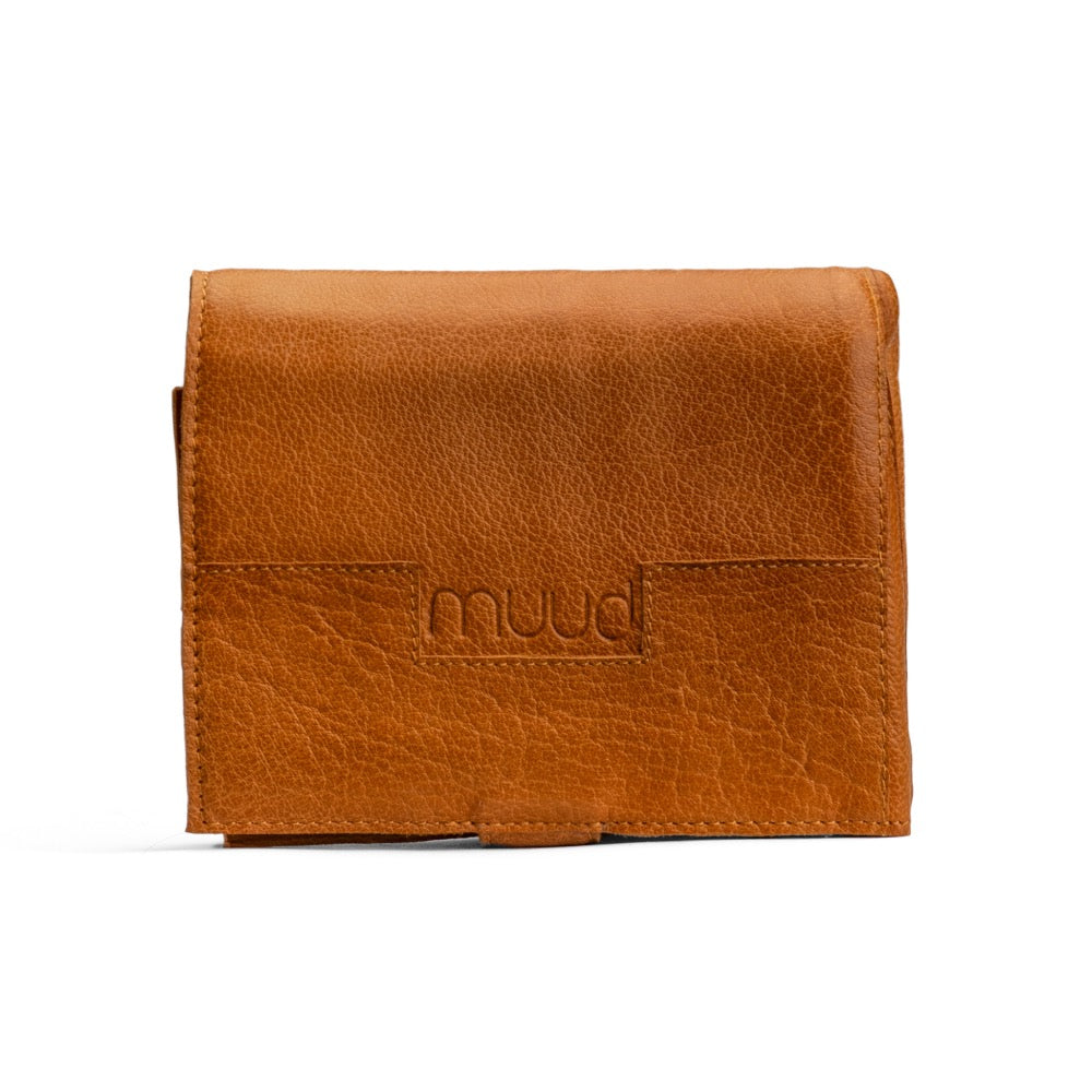 Stockholm Whisky - Leather needle case 14cm x 16cm (5.5in x 6.3in)