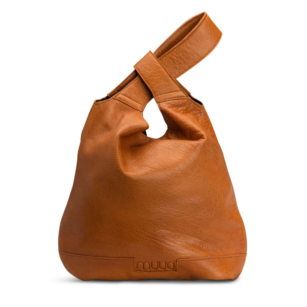 Dzana Whisky - Leather project bag 41cm x 25cm x 1cm (16.14in x 9.84in x 0.39in)