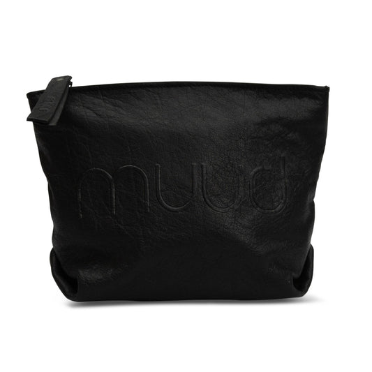 Laura Black - Make up bag 15cm x 22cm x 7cm (5.9in x 8.66in x 2.75in)