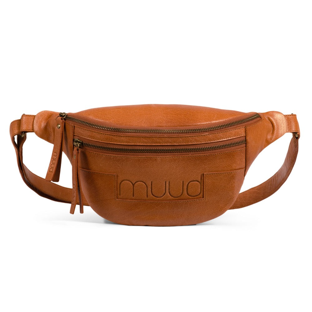 Vegas Whisky - Leather bumbag 17cm x 38cm x 10cm (6.7in x 14.96in x 3.93in)