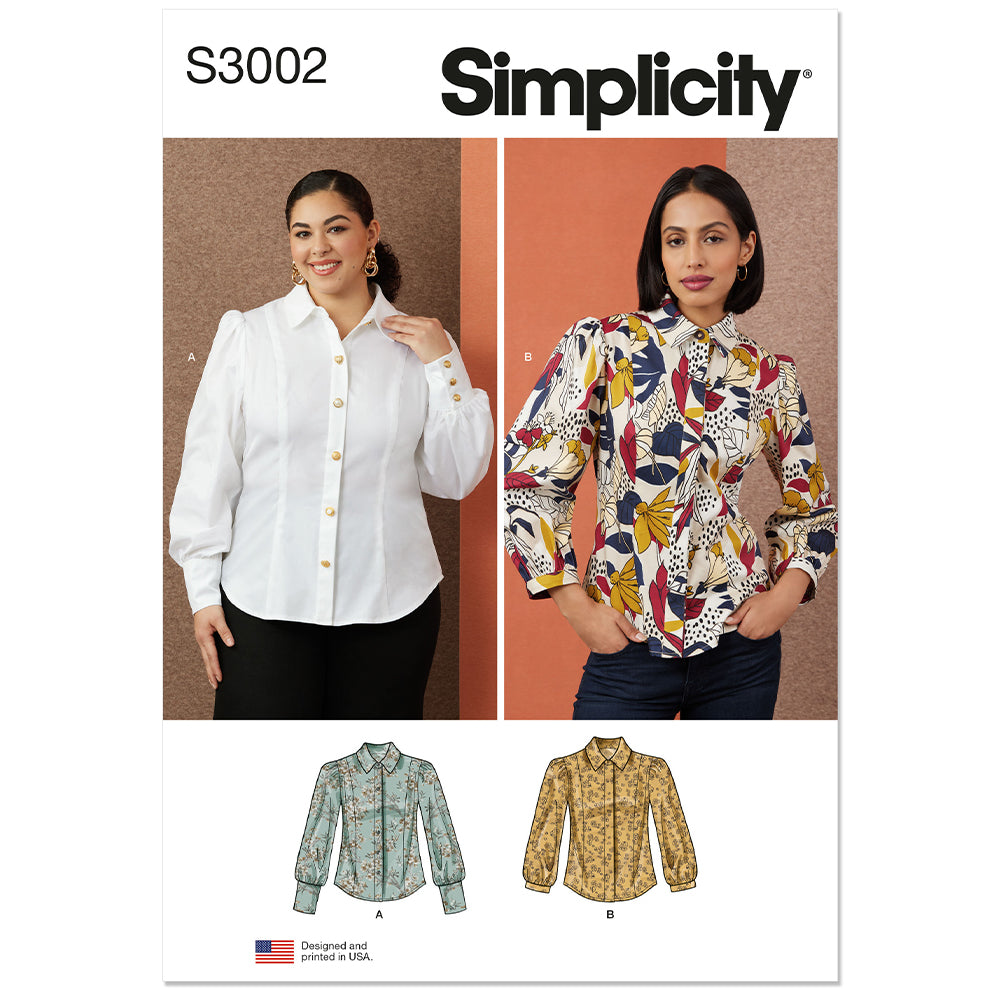 SIMPLICITY Misses and Womens Blouses
