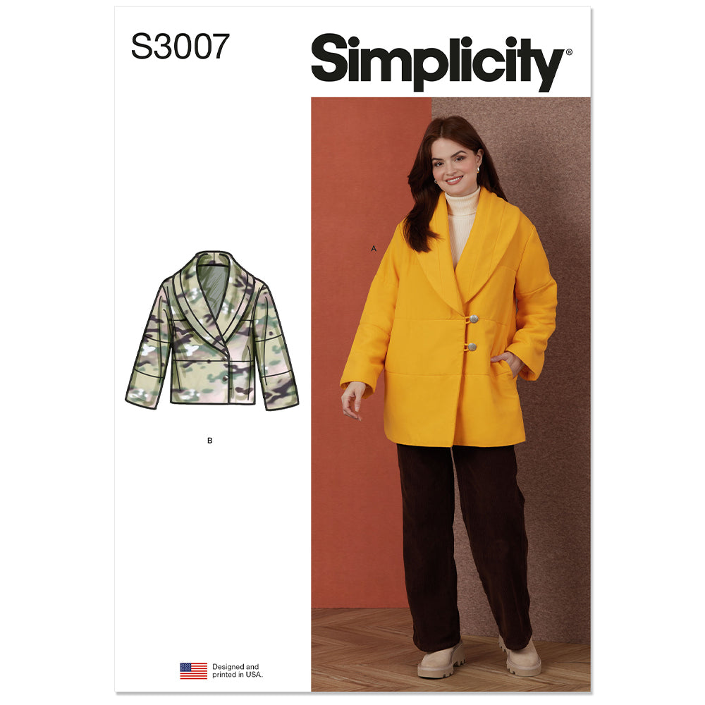 SIMPLICITY Misses Coat and Jacket