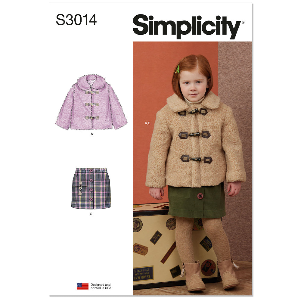 SIMPLICITY Childrens Jacket and Skirts