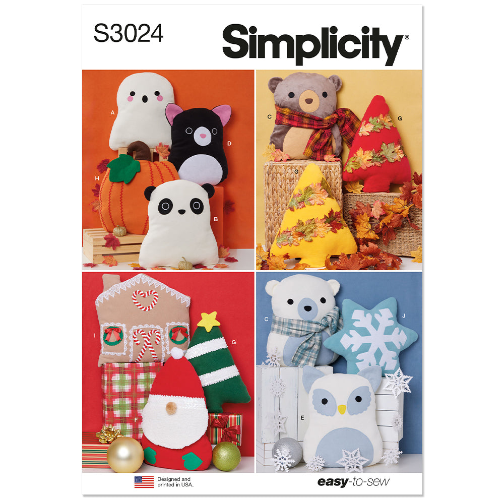 SIMPLICITY Seasonal Throw Pillows