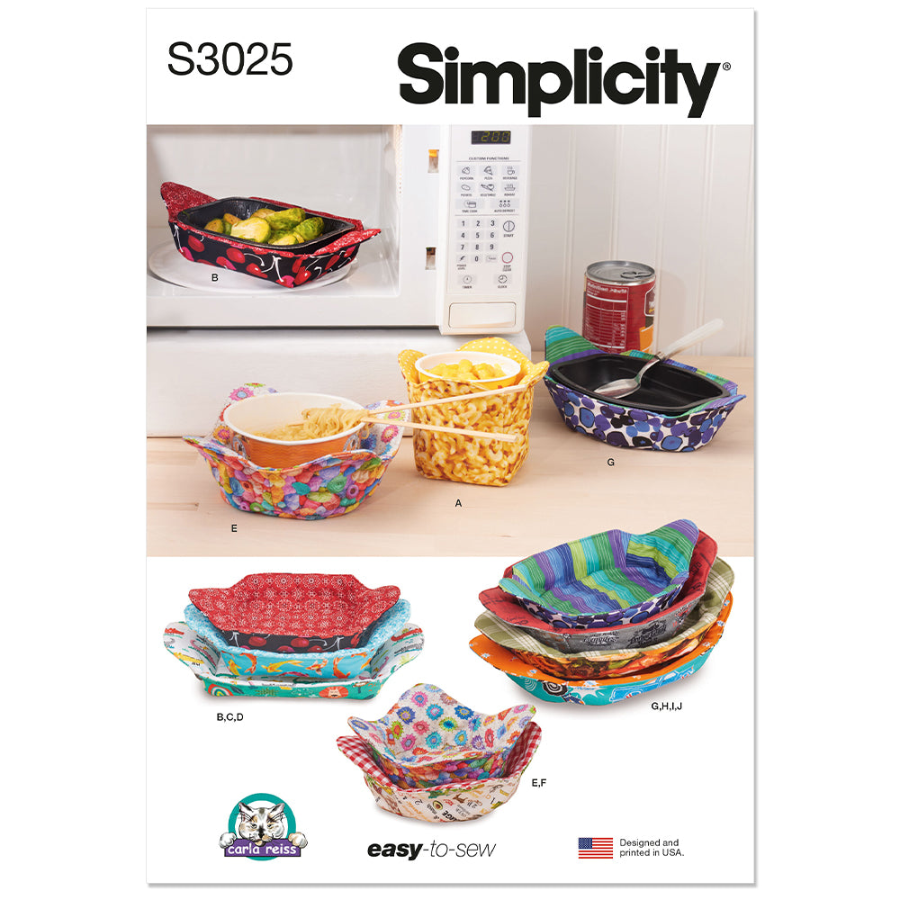 SIMPLICITY Microwavable Cozies by Carla Reiss Design