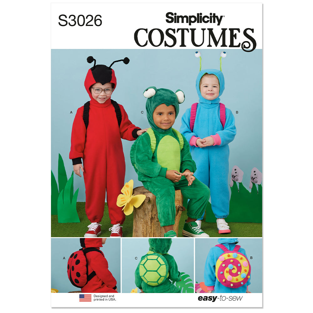 SIMPLICITY Toddlers Animal Costumes