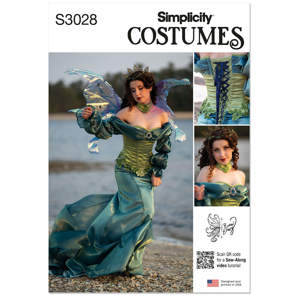 SIMPLICITY Misses Fantasy Costume by Raine Emery