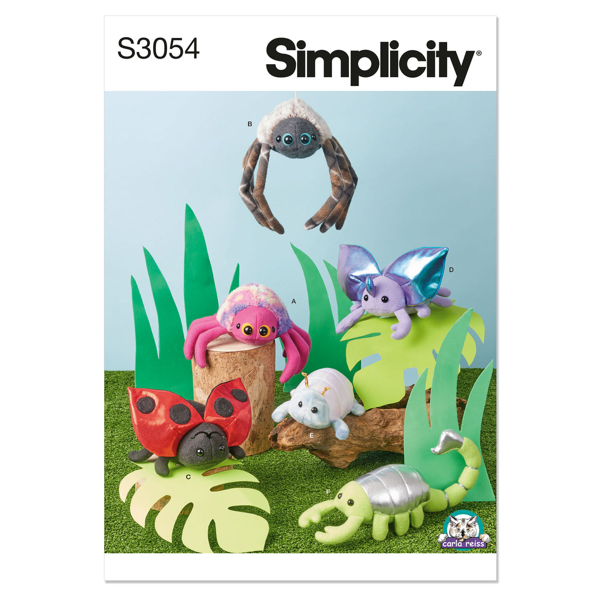 SIMPLICITY Plush Bugs