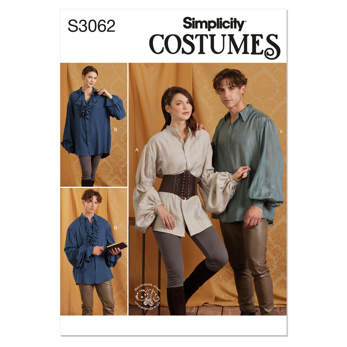 SIMPLICITY Unisex Costume Shirts by Scissor IMP Workshop