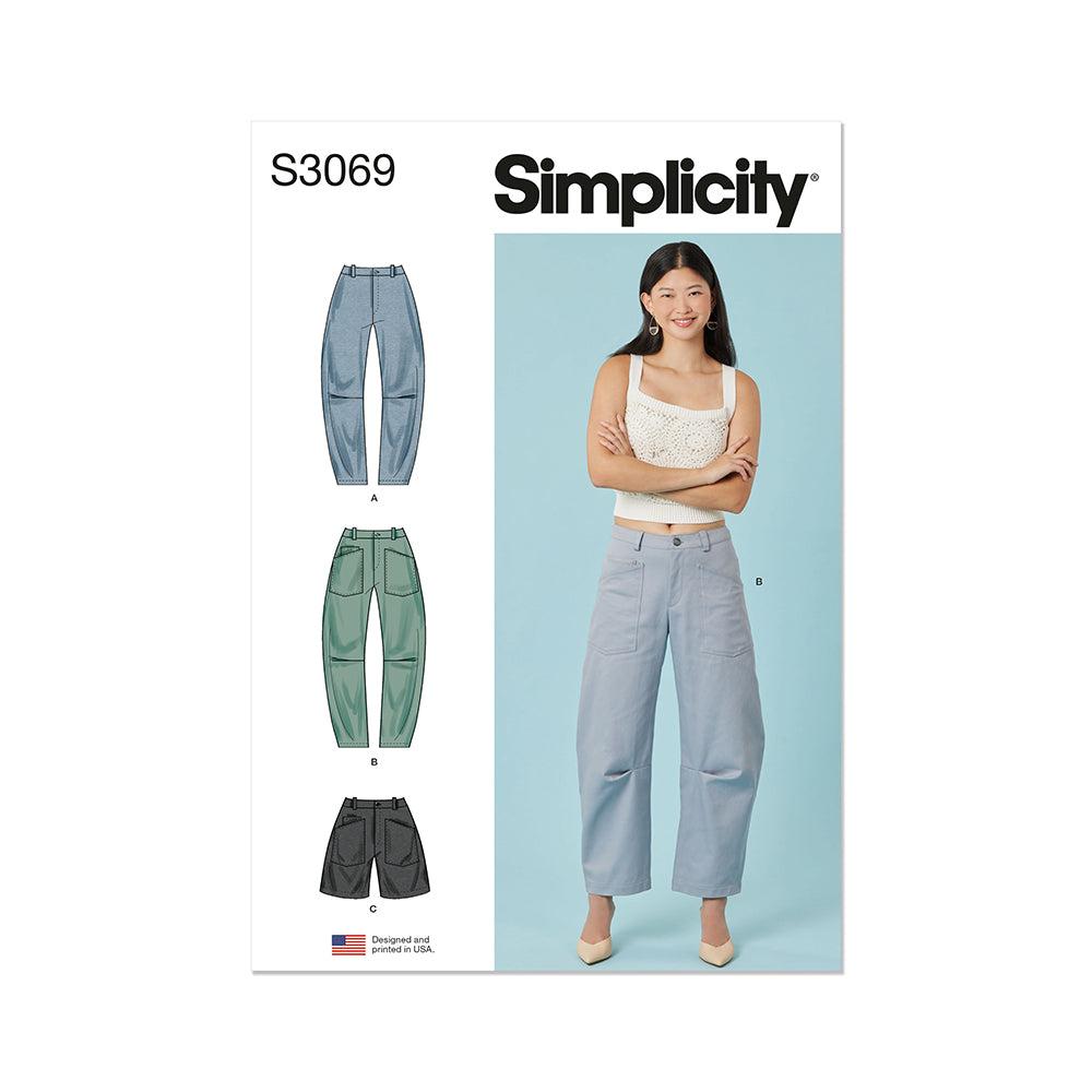 SIMPLICITY S3069 Misses' Pants and Shorts