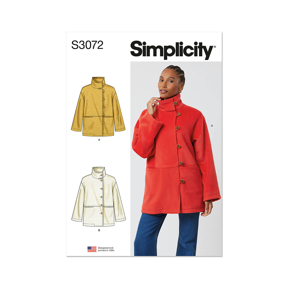 SIMPLICITY S3072 Misses' Jackets