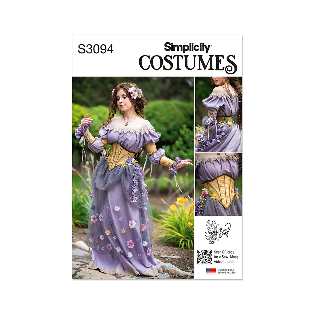 SIMPLICITY S3094 Misses' Costume by Raine Emery