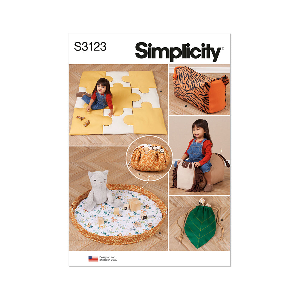 SIMPLICITY S3123 Playroom Accessories