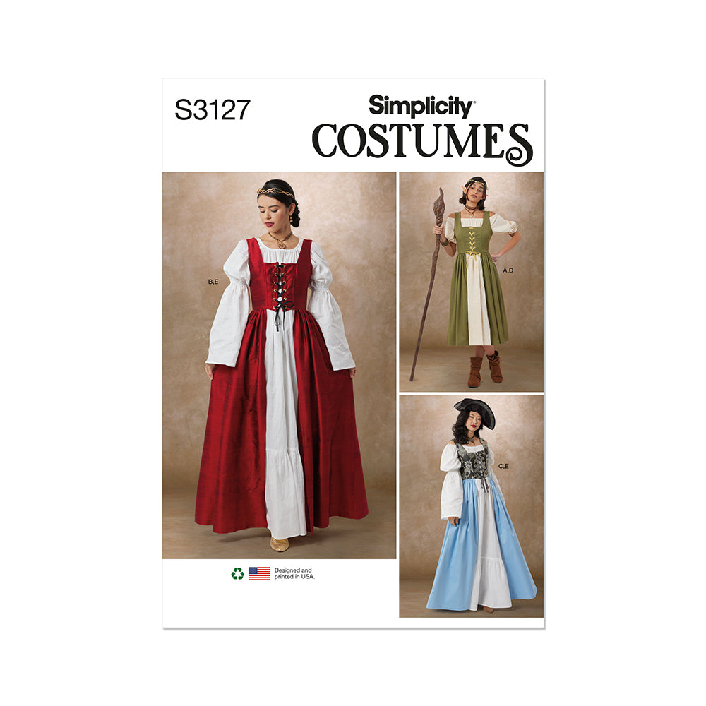 SIMPLICITY S3127 Misses' Costumes