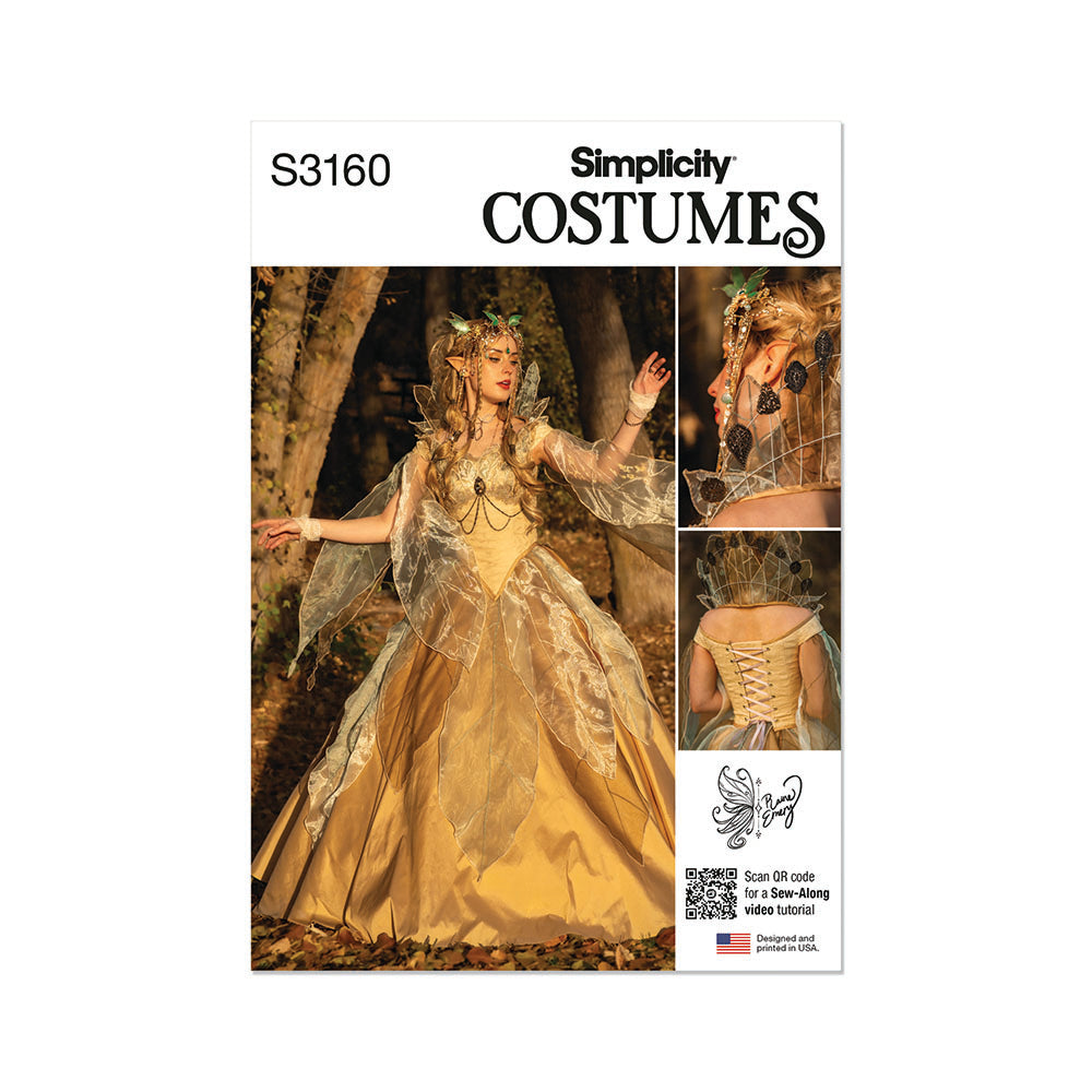 SIMPLICITY Misses Woodland Fae Costume by Raine Emery